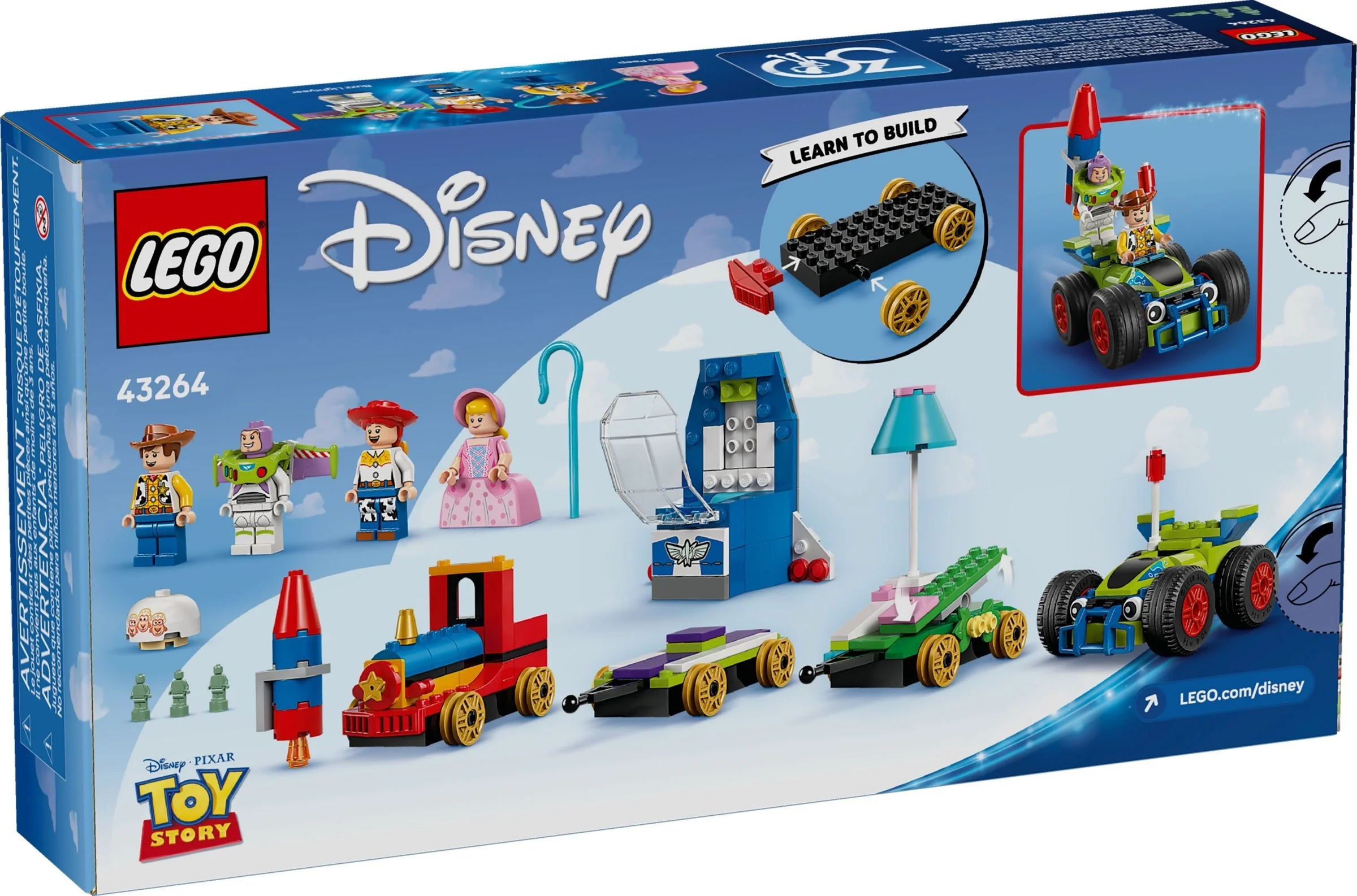 LEGO® 43264 Toy Story - Okolicznościowy pociąg i Pan Sterowany - zdjęcie 2