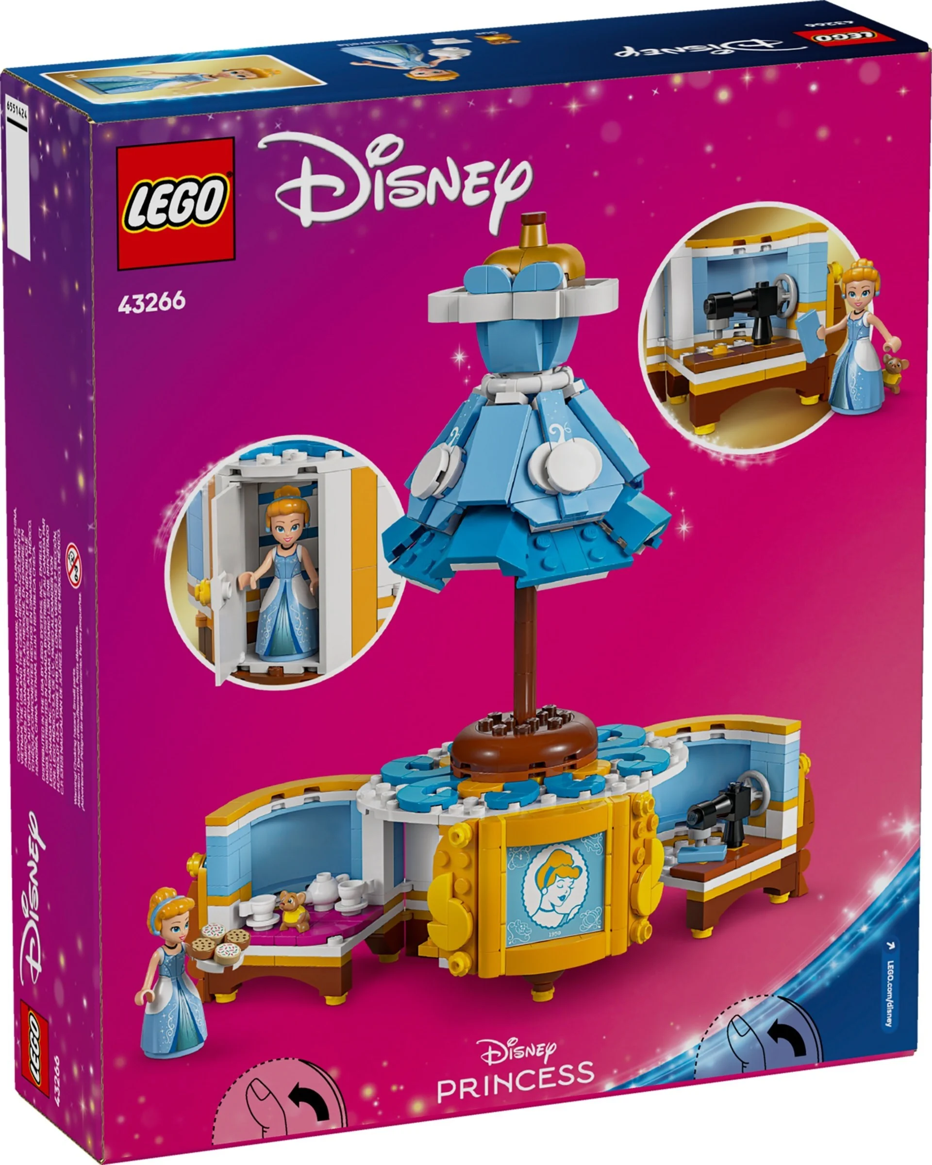 LEGO® 43266 Suknia Kopciuszka - zdjęcie 2