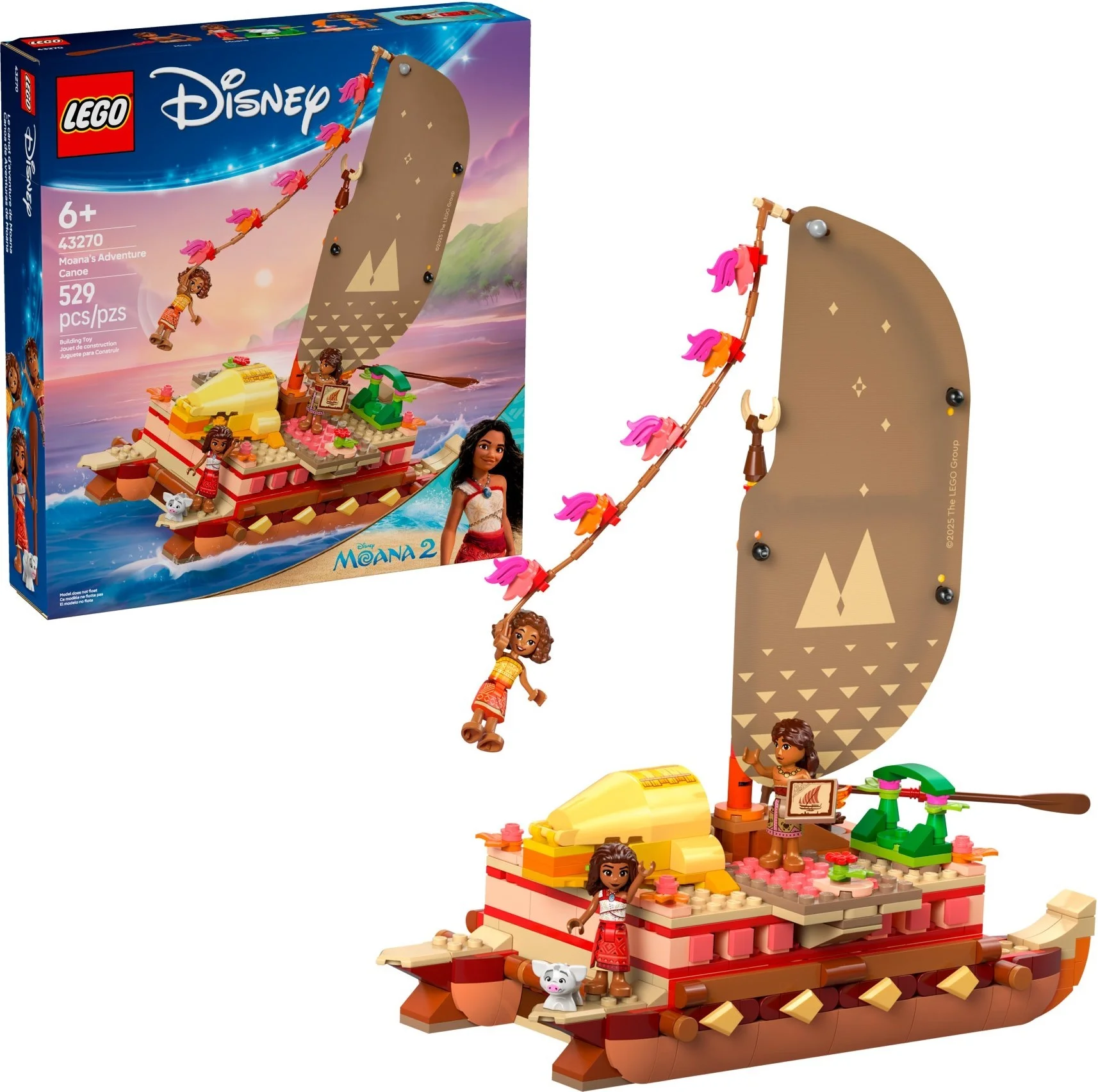 LEGO® 43270 Kajakowa przygoda Vaiany - zdjęcie 3