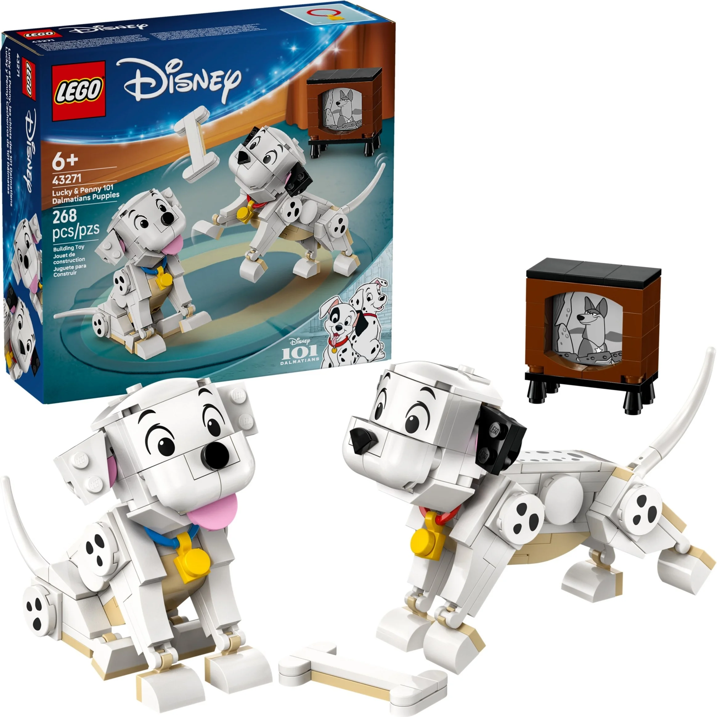 LEGO® 43271 101 dalmatyńczyków - Szczeniaczki Szczęściarz i Penny - zdjęcie 3