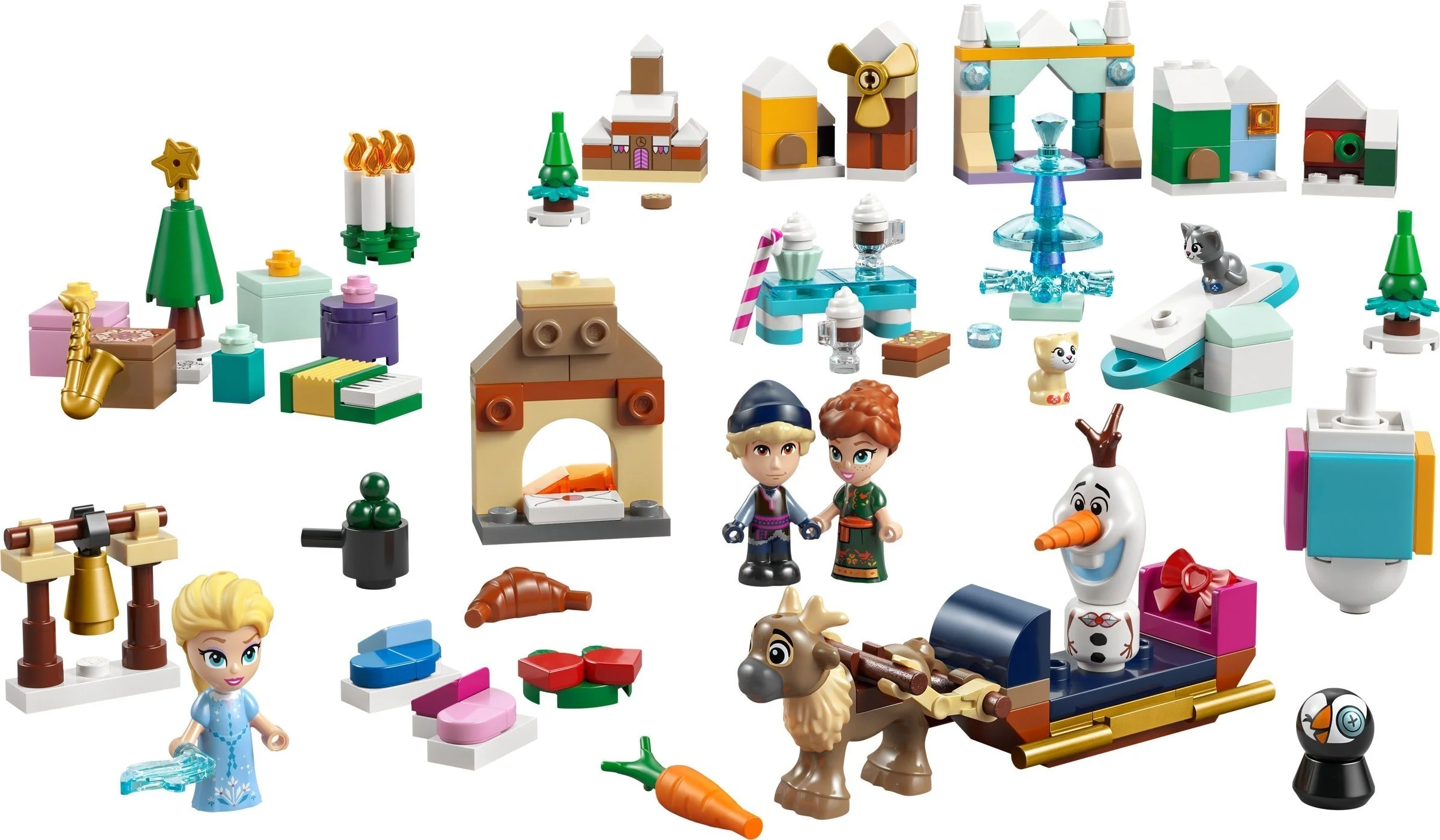 LEGO® 43273 Kraina Lodu Kalendarz Adwentowy na 2025 Rok Wiel - zdjęcie 2