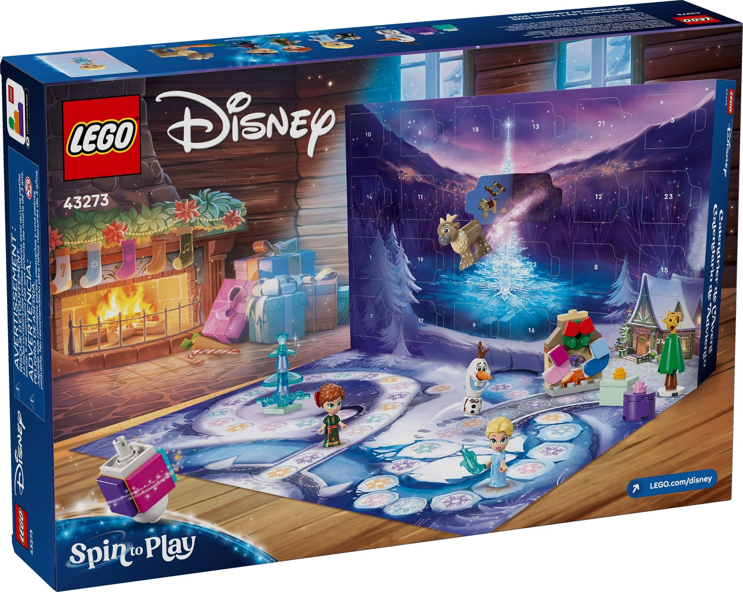 LEGO® 43273 Kraina Lodu Kalendarz Adwentowy na 2025 Rok Wiel - zdjęcie 14
