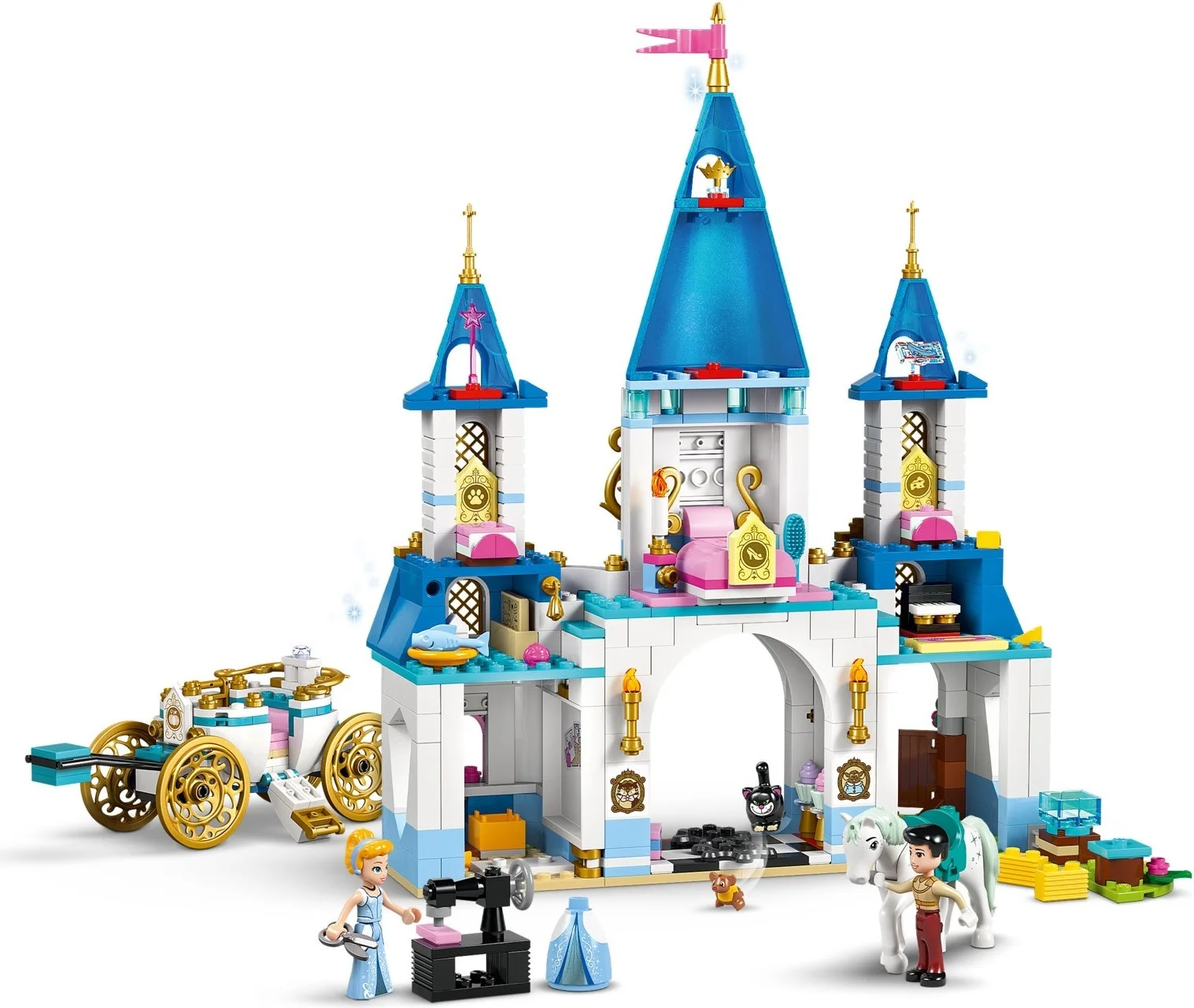 LEGO® 43275 Zamek Kopciuszka i kareta - zdjęcie 15