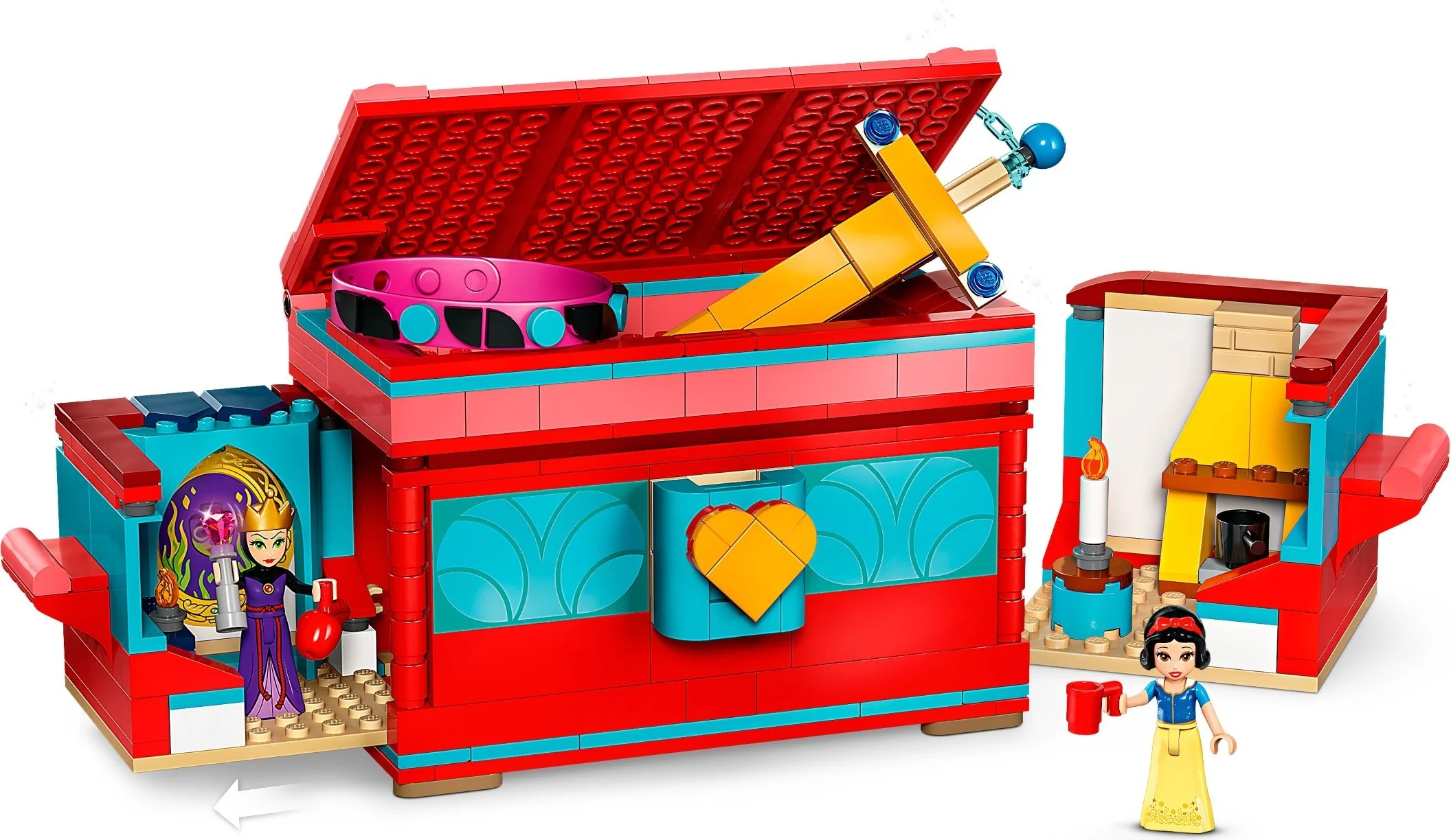 LEGO® 43276 Szkatułka na biżuterię z Królewną Śnieżką - zdjęcie 2