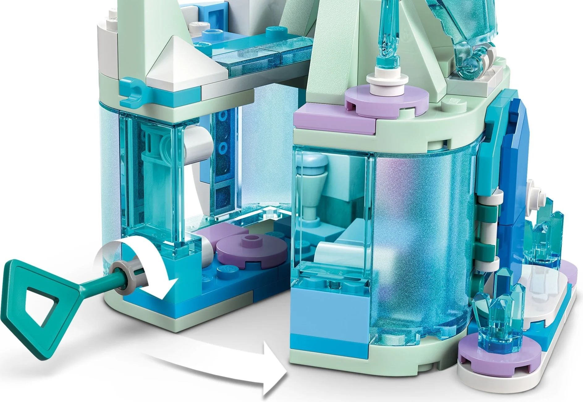 LEGO® 43278 Miniaturowy zamek w Arendelle i lodowy pałac Elzy - zdjęcie 11