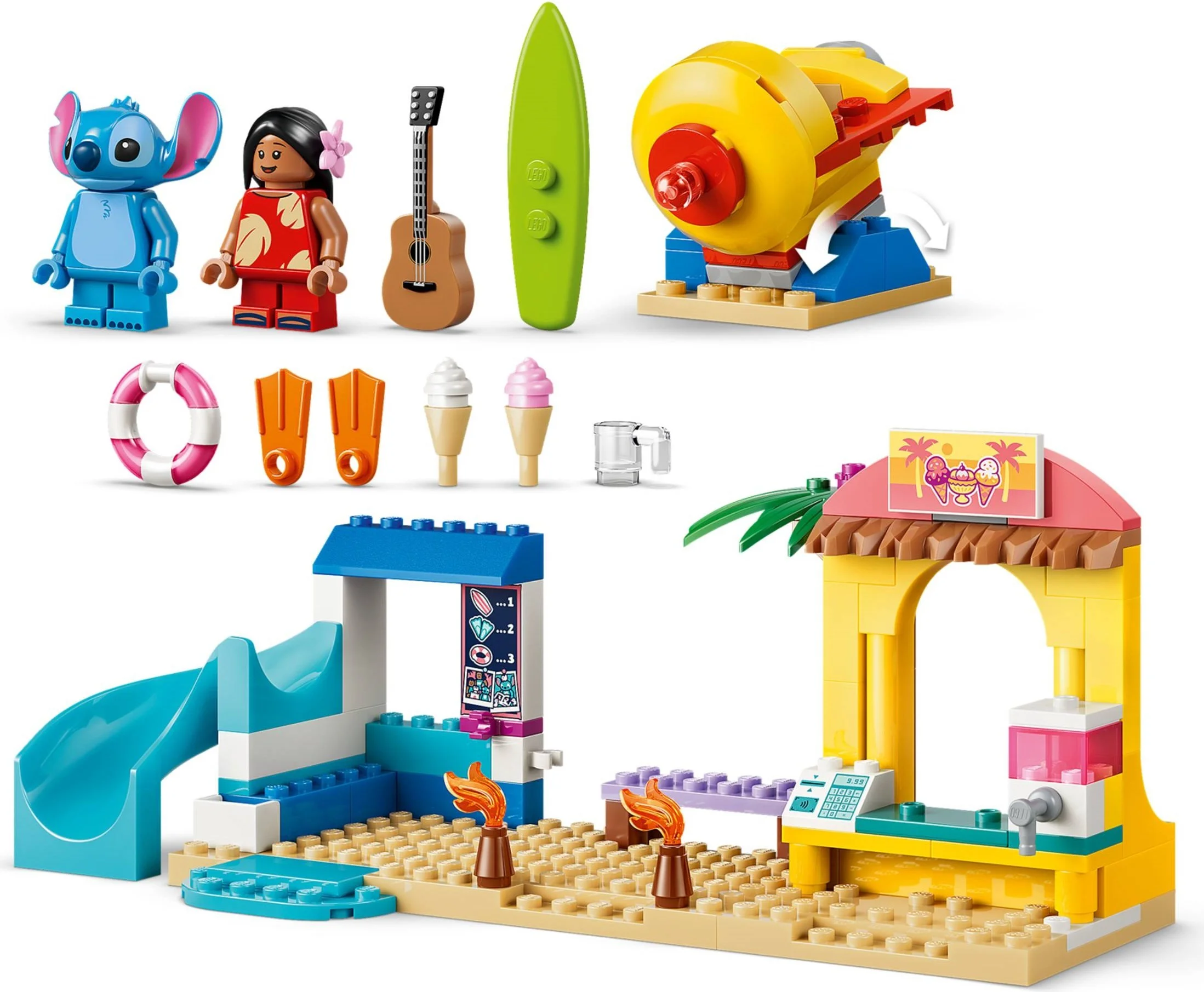 LEGO® 43280 Zabawa na plaży z Lilo i Stitchem - zdjęcie 18