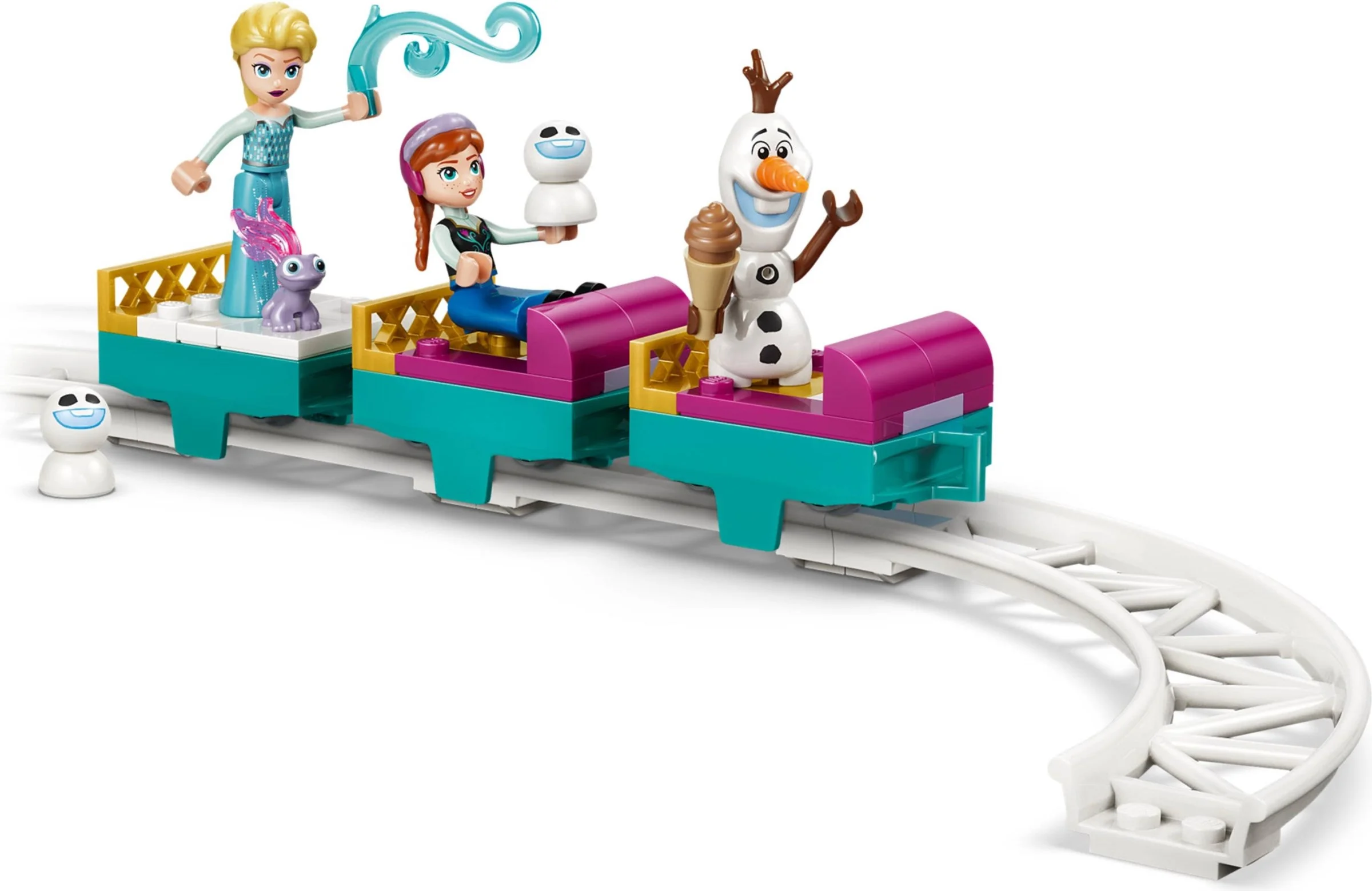 LEGO® 43281 Lodowy zamek Elzy i śnieżna przejażdżka - zdjęcie 14