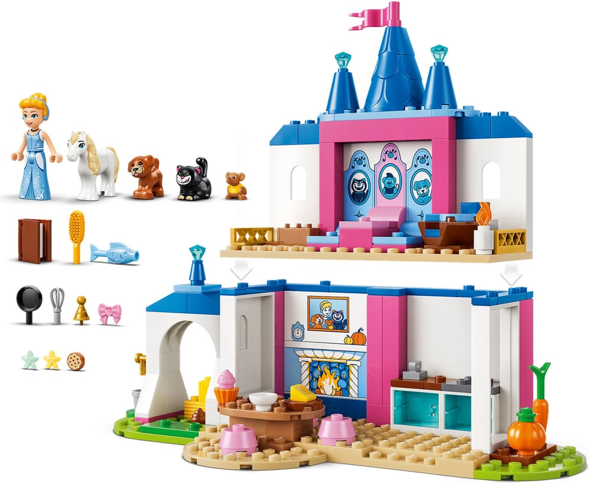 LEGO® 43283 Zamek Kopciuszka i jej zwierzęcych przyjaciół - zdjęcie 21