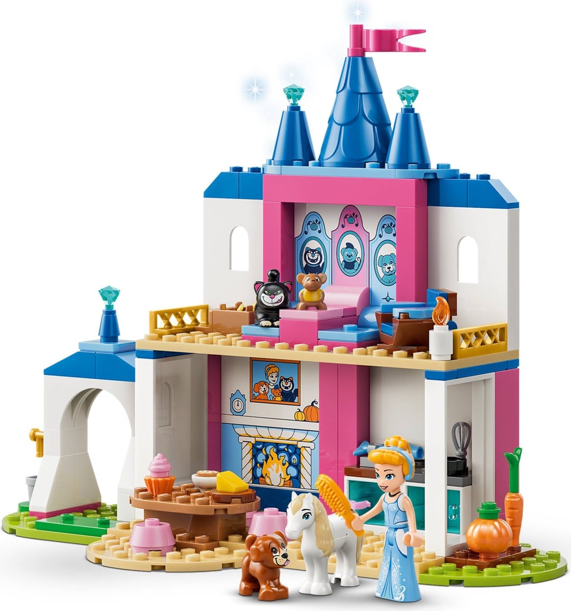 LEGO® 43283 Zamek Kopciuszka i jej zwierzęcych przyjaciół - zdjęcie 19