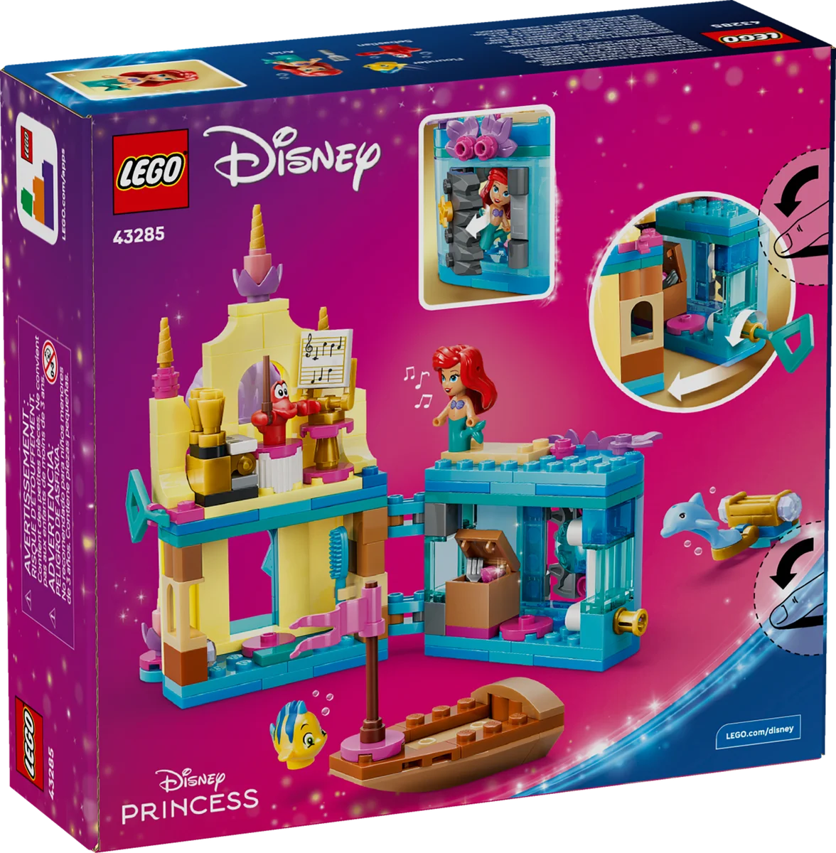LEGO® 43285 Magiczny minipałac Arielki - zdjęcie 11