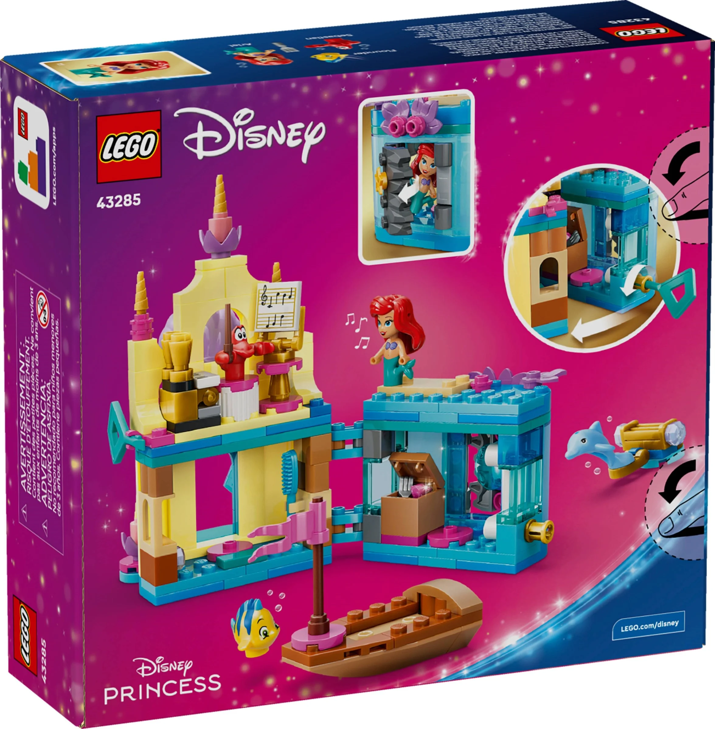 LEGO® 43285 Magiczny minipałac Arielki - zdjęcie 19