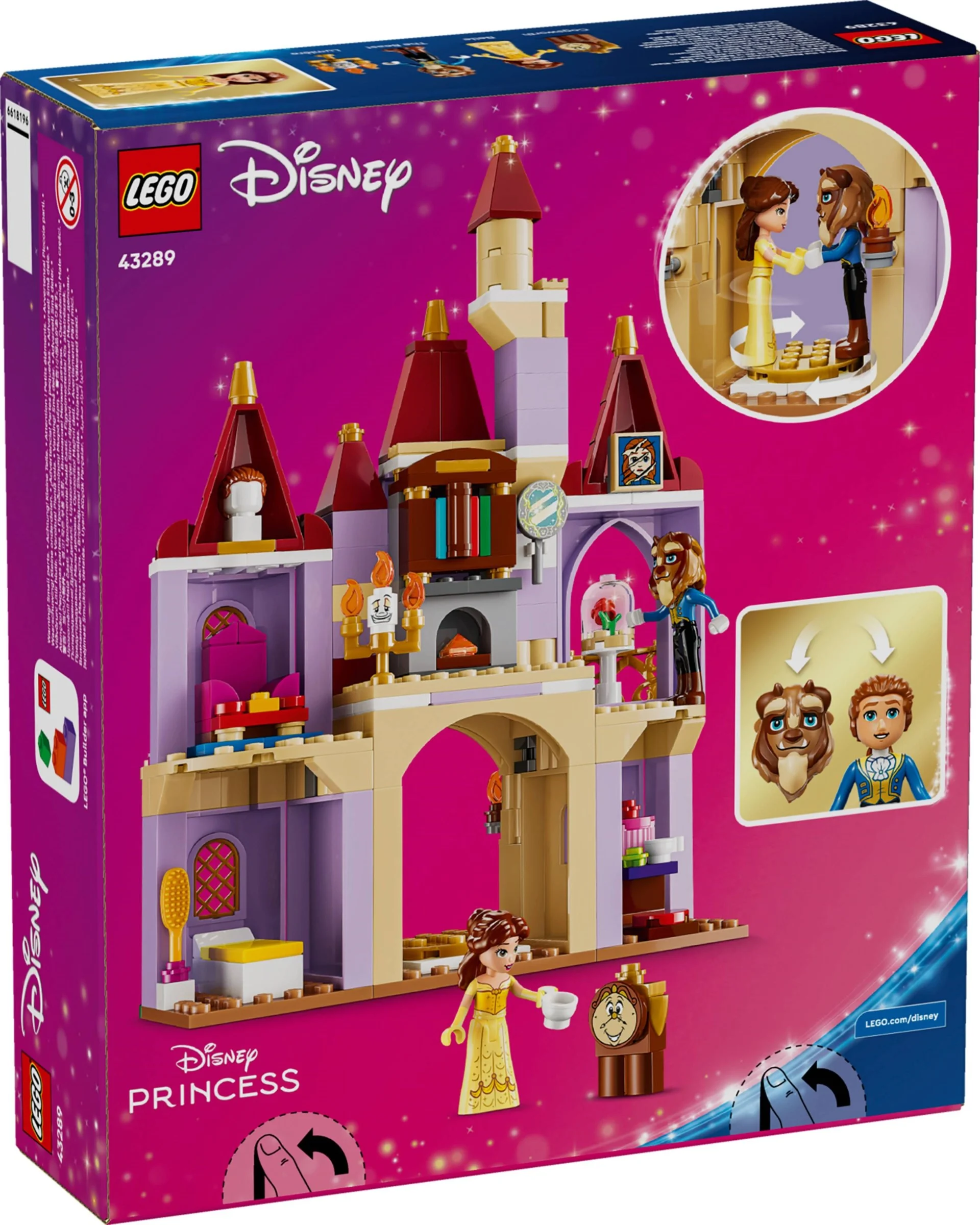 LEGO® 43289 Zaczarowany zamek Pięknej i Bestii - zdjęcie 2