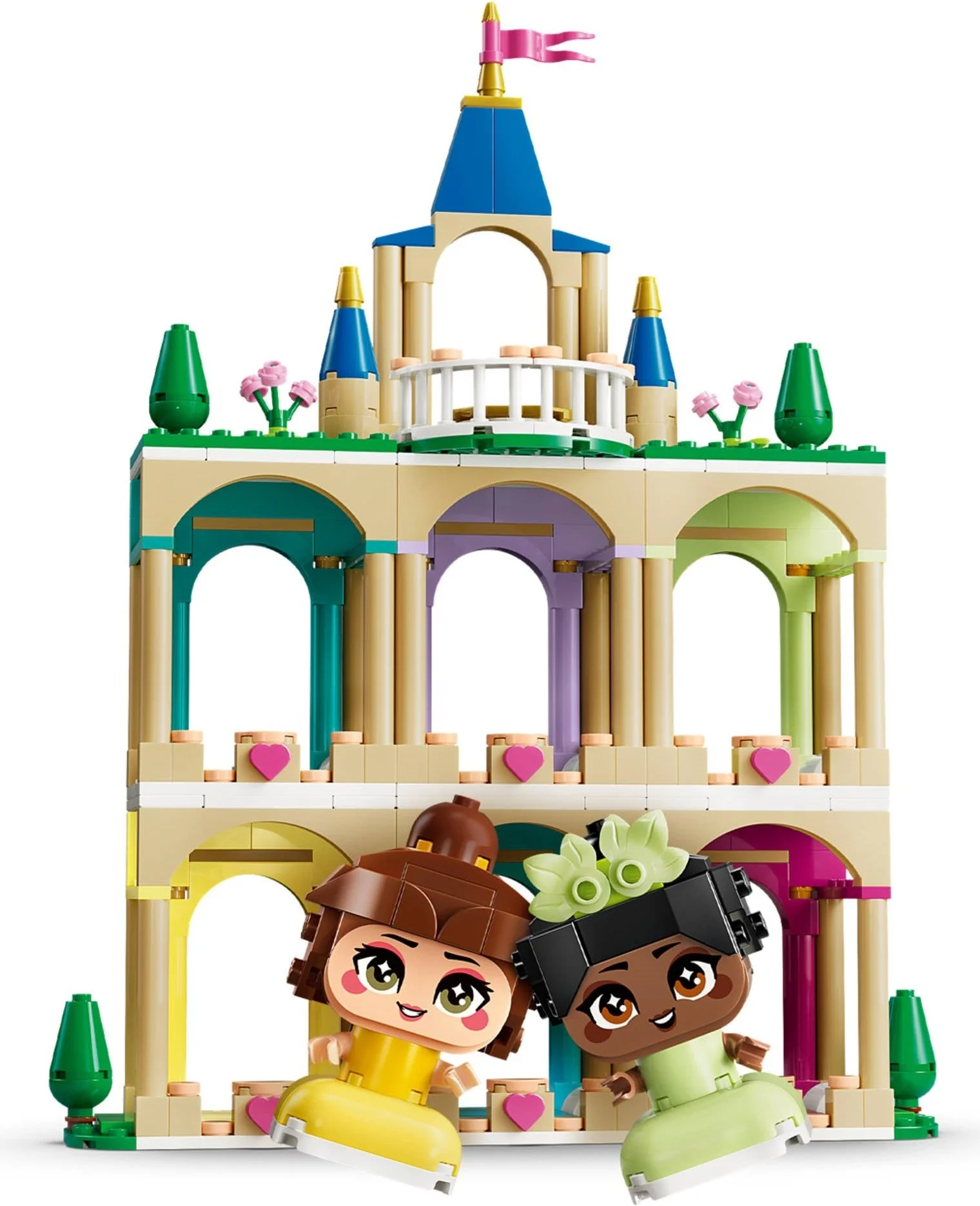 LEGO® 43291 Mała Bella i Tiana z zamkiem - zdjęcie 17