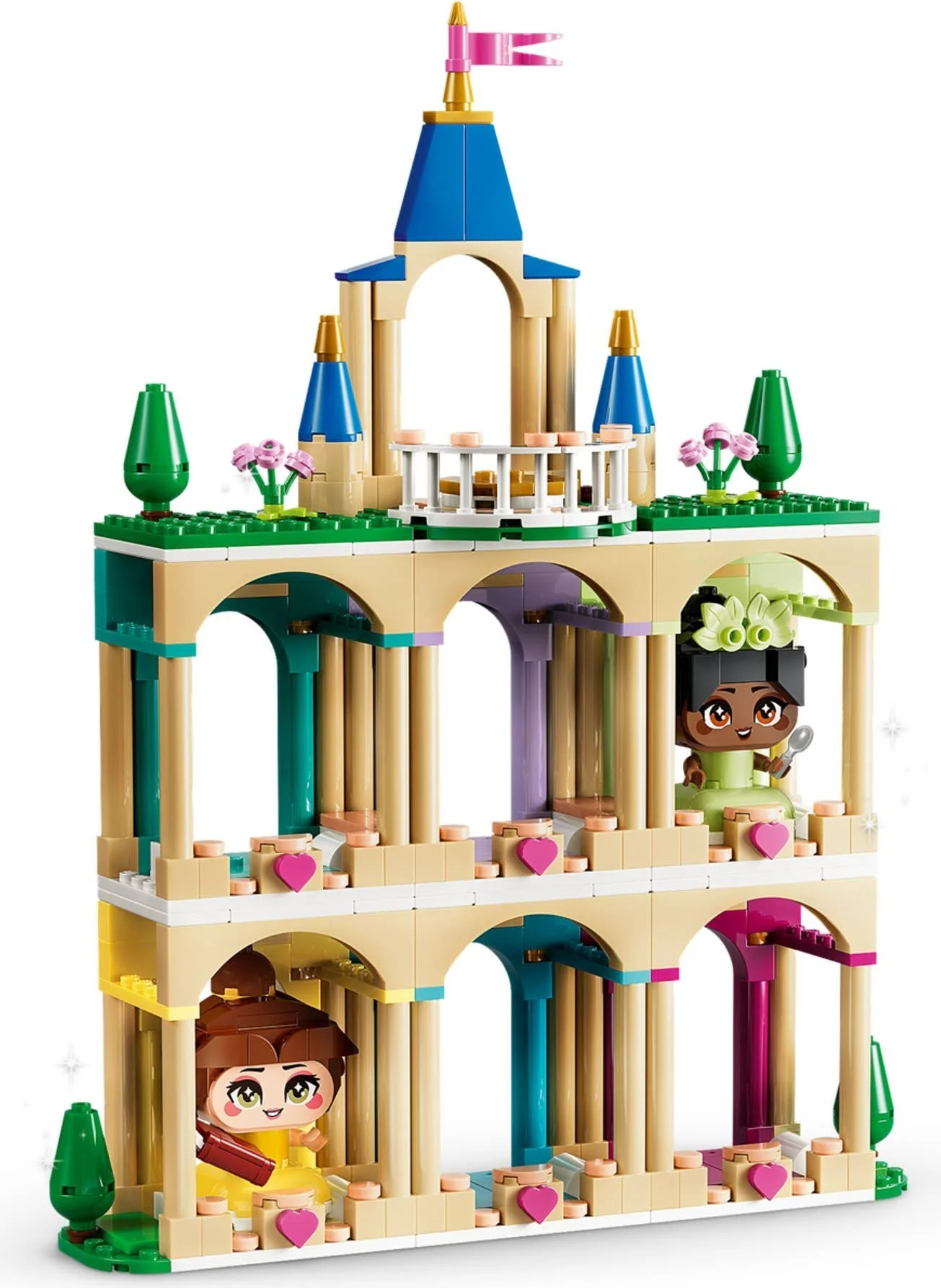 LEGO® 43291 Mała Bella i Tiana z zamkiem - zdjęcie 19