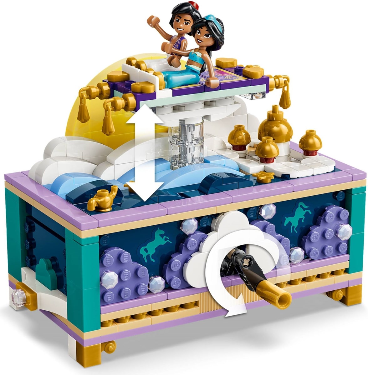 LEGO® 43295 Szkatułka na biżuterię Dżasminy - zdjęcie 27