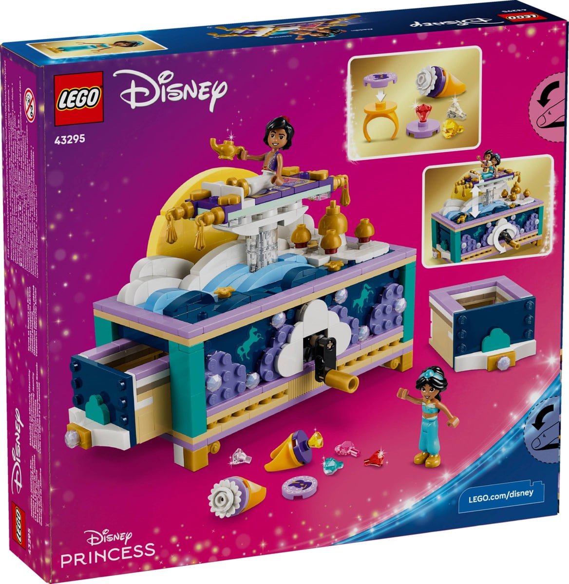 LEGO® 43295 Szkatułka na biżuterię Dżasminy - zdjęcie 5