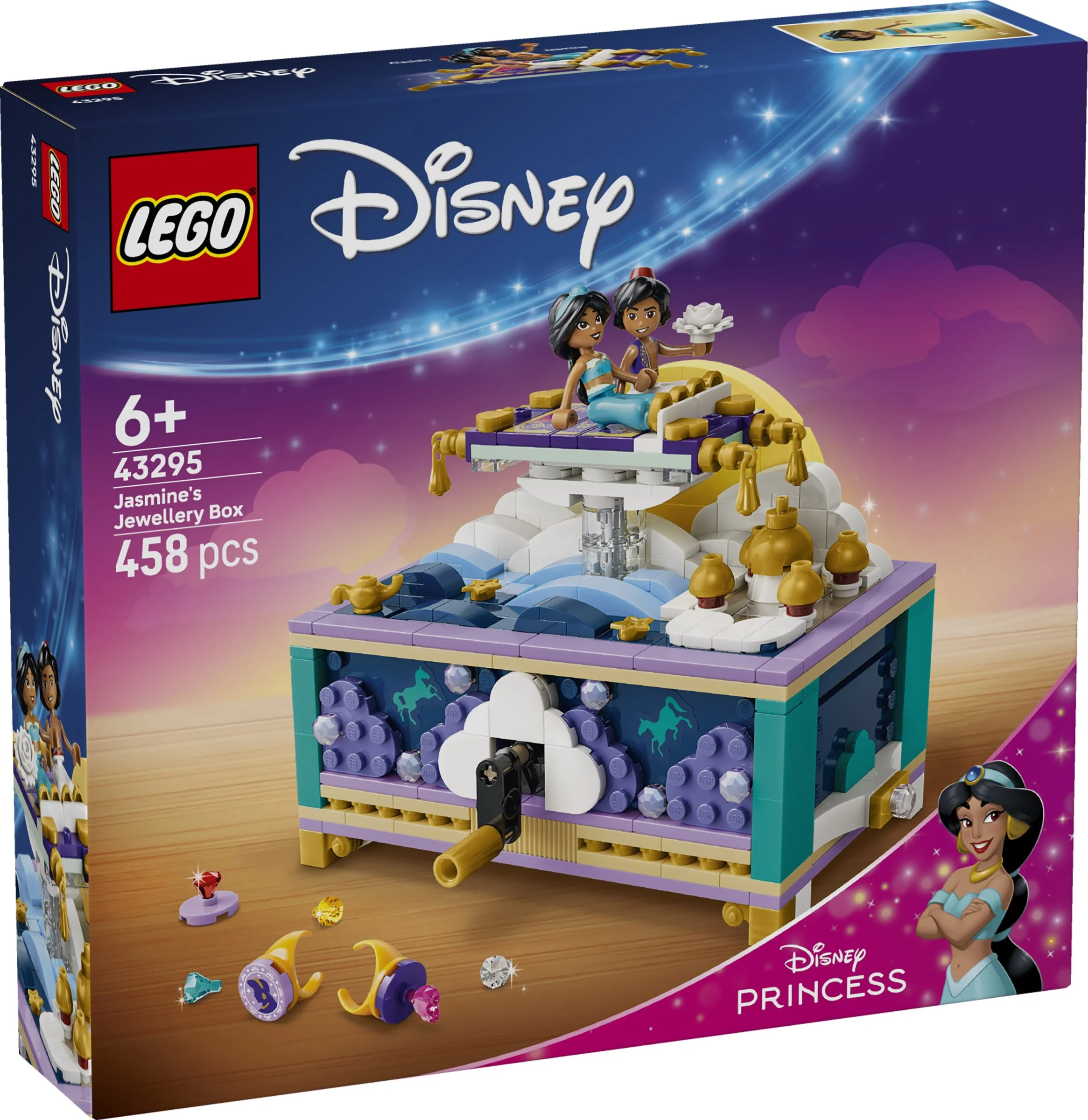 LEGO® 43295 Szkatułka na biżuterię Dżasminy - zdjęcie 2