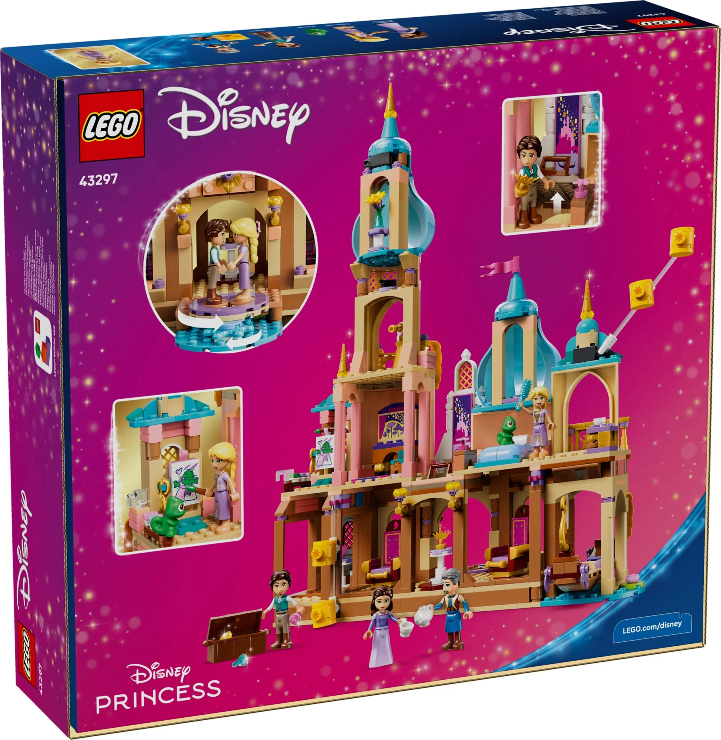 LEGO® 43297 Zamek Roszpunki - zdjęcie 3