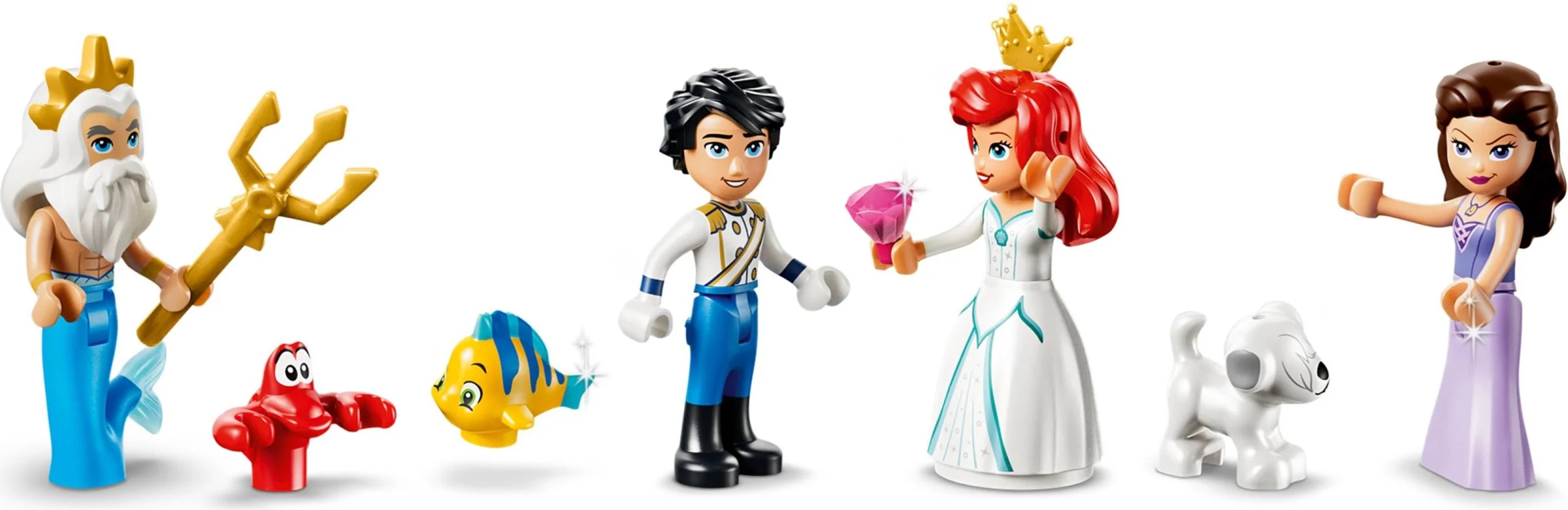 LEGO® 43299 Królewska łódź weselna Arielki - zdjęcie 18