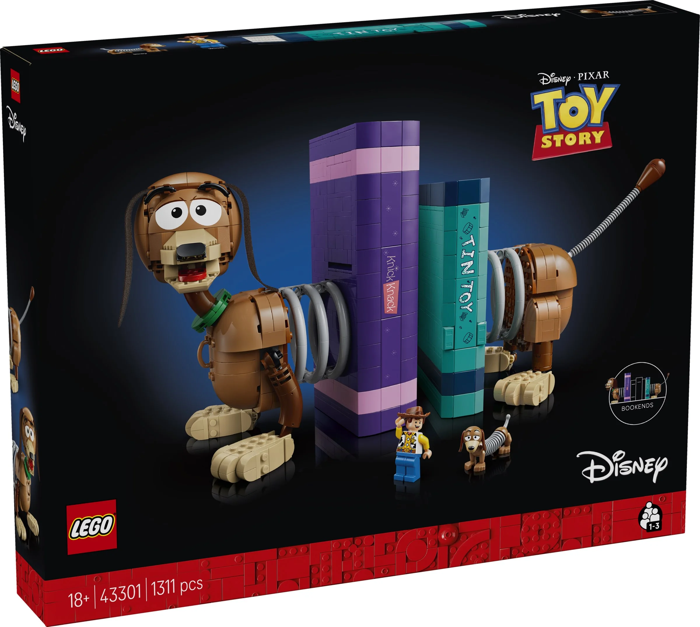 LEGO® 43301 LEGO DISNEY ANIMATION Toy Story Cienki - podpórki pod książki - zdjęcie 2