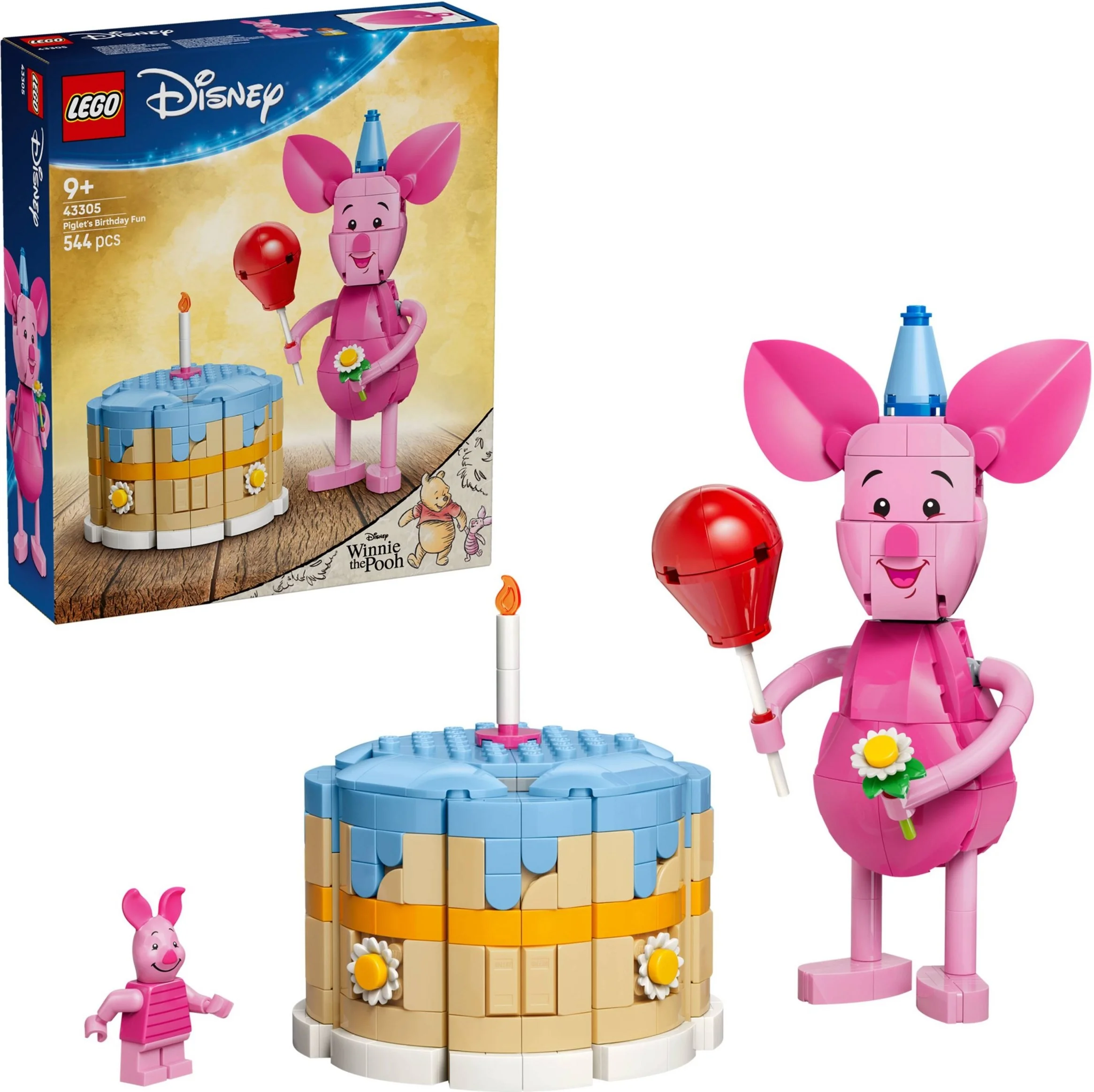 LEGO® 43305 Przyjęcie urodzinowe Prosiaczka postać z Kubusia Puchatka - zdjęcie 3