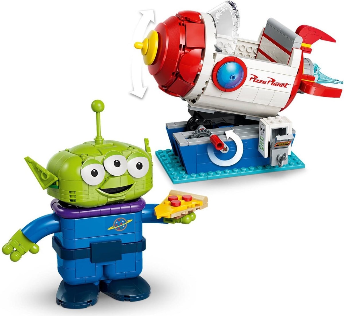 LEGO® 43307 Kosmita z bujaną rakietą Pizza Planet - zdjęcie 25