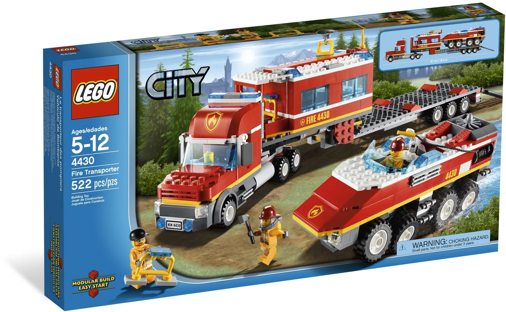 LEGO® 4430 Fire Transporter Nowe - zdjęcie 3