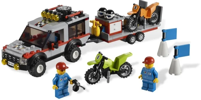 Transporter Motocykli. Nowy