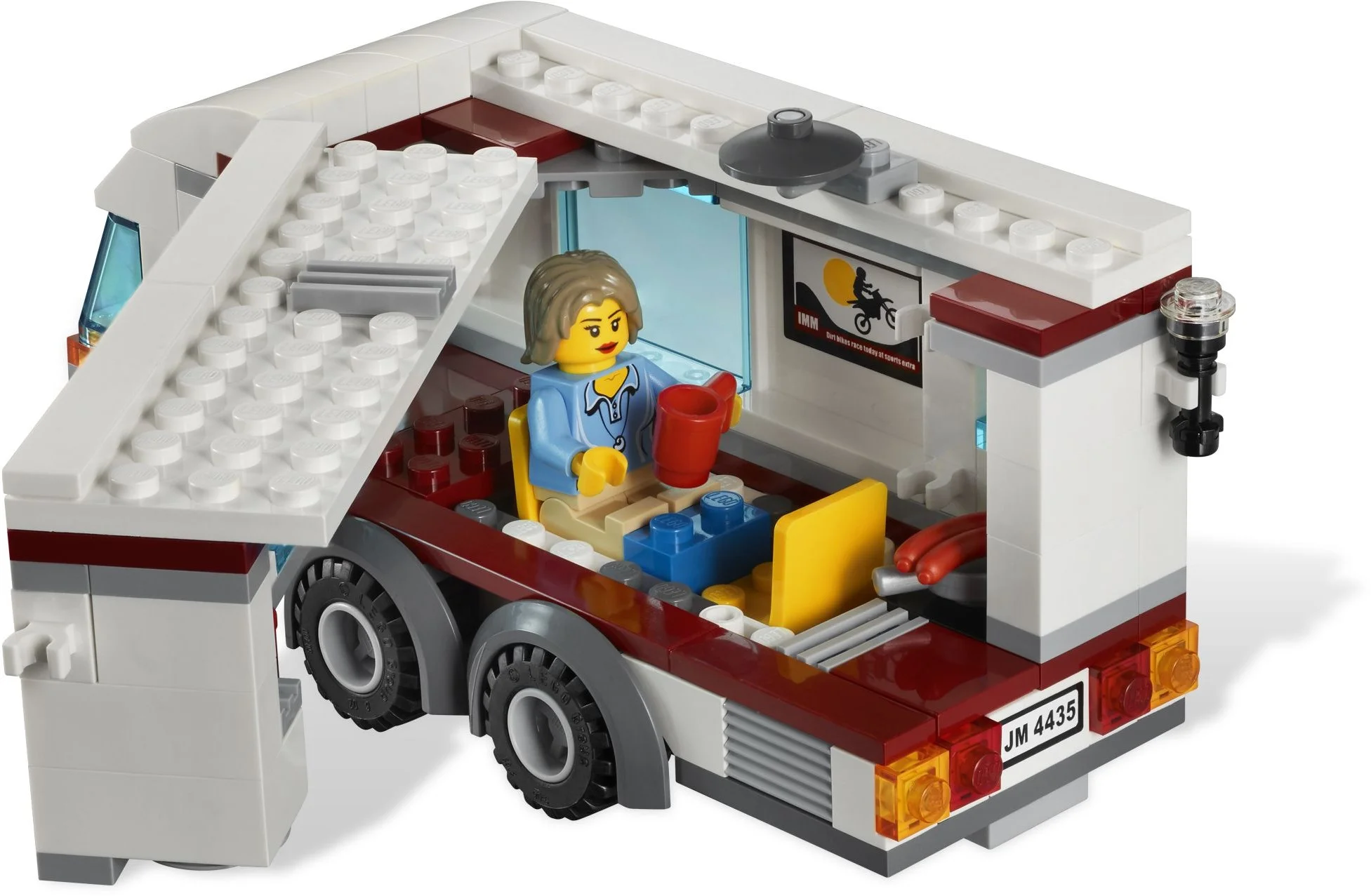 LEGO® 4435 samochód z przyczepą kempingową - zdjęcie 6