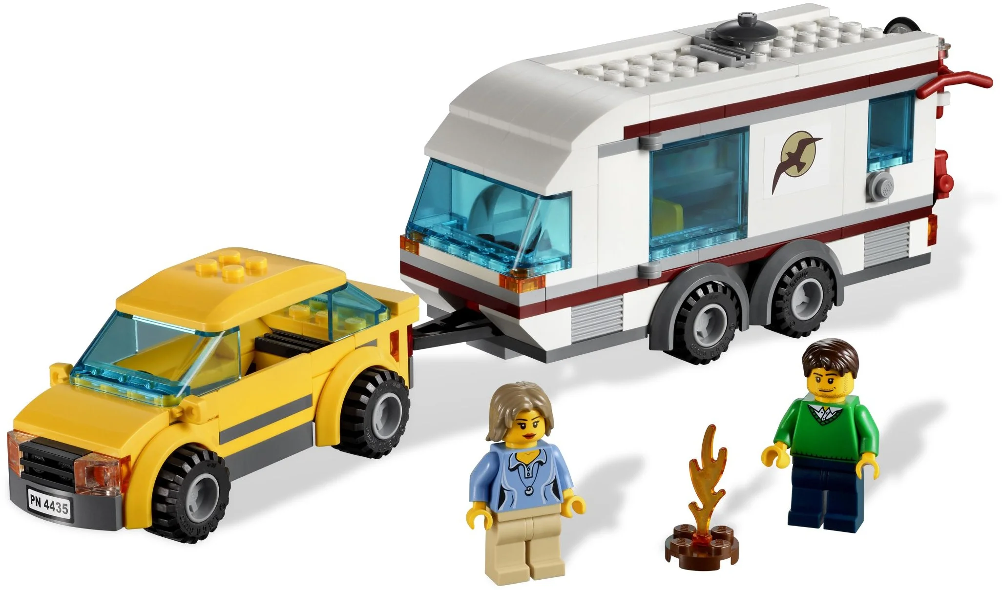 LEGO® 4435 samochód z przyczepą kempingową - zdjęcie 7