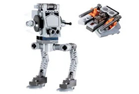 LEGO® 4486 Mini At-st & Snowspeeder nowy zestaw klocków unikat - zdjęcie 3