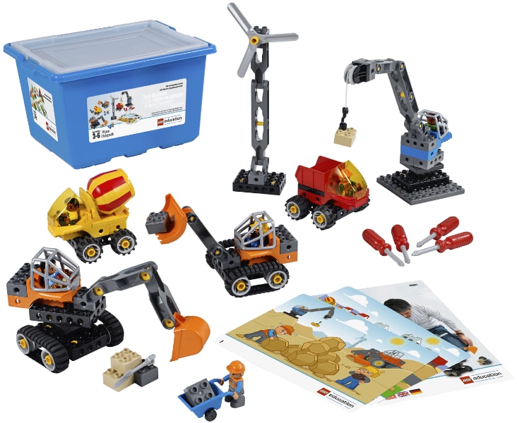 Tech Machines Set with Storage
