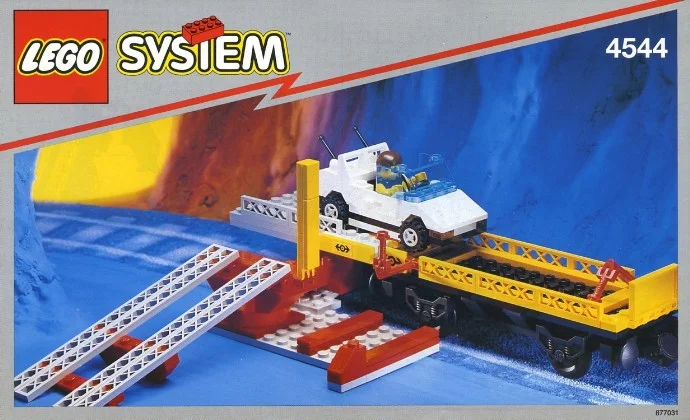 Car Transport Wagon with Car
