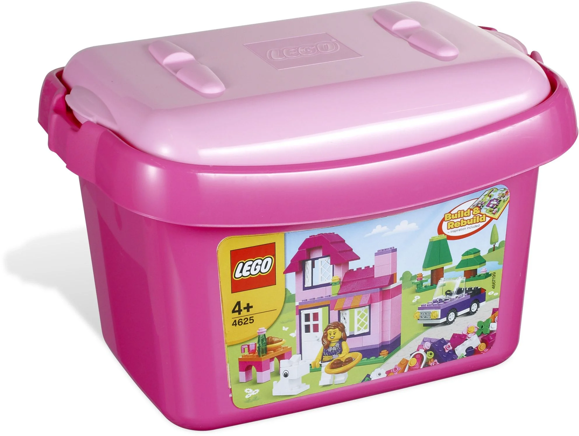 LEGO® 4625 Pink Brick Box - zdjęcie 2