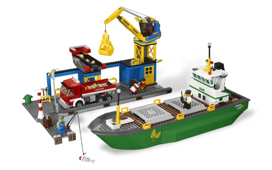 LEGO® 4645 Klocki Lego City Zestaw Port Przeładunkowy Statek - zdjęcie 2