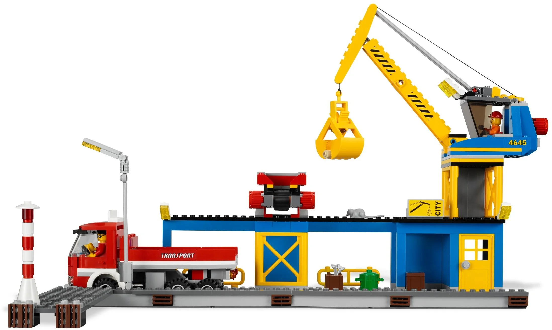 LEGO® 4645 Klocki Lego City Zestaw Port Przeładunkowy Statek - zdjęcie 4