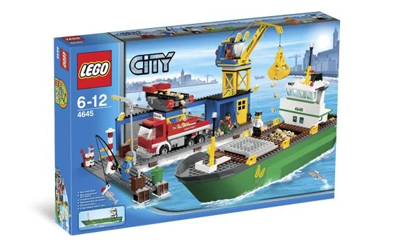 LEGO® 4645 Klocki Lego City Zestaw Port Przeładunkowy Statek - zdjęcie 10