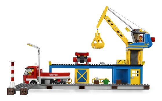 LEGO® 4645 Klocki Lego City Zestaw Port Przeładunkowy Statek - zdjęcie 11