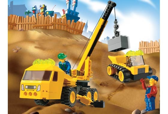 Outrigger Construction Crane