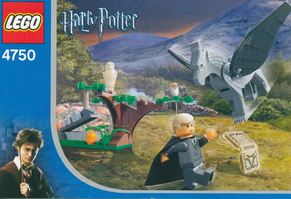 LEGO® 4750 nowy Lego Harry Potter Draco spotyka Hardodzioba Misb 2004 - zdjęcie 2