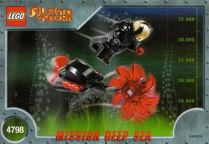 nowy Lego Alpha Team Evil Ogel Attack Misb 2002