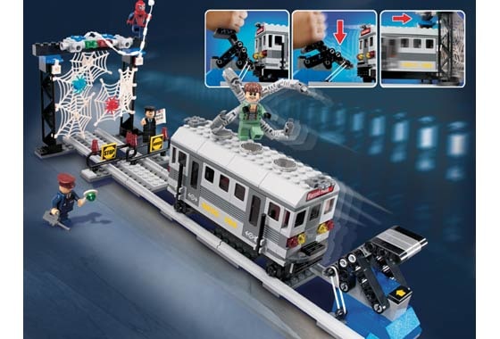 Spider-Man's Train Rescue