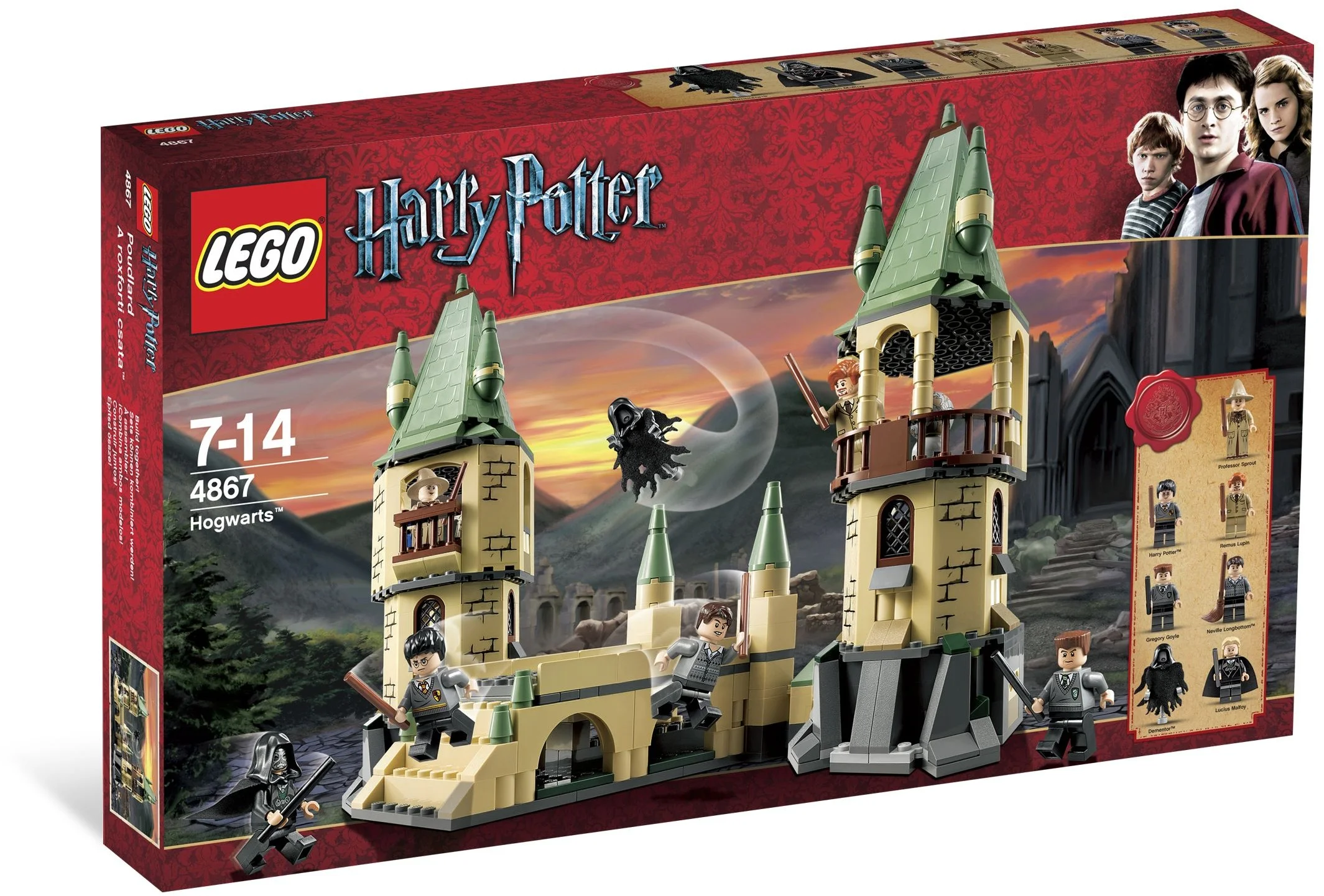 LEGO® 4867 Lego Harry Potter Bitwa o Hogwart Zamek Hermiona Lord Voldemort - zdjęcie 13