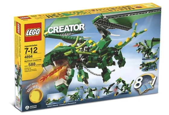 LEGO® 4894 Mityczne stwory Nowe - zdjęcie 2