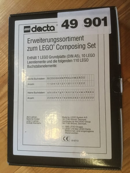 Extension Assortment for LEGO Composing Set 9550