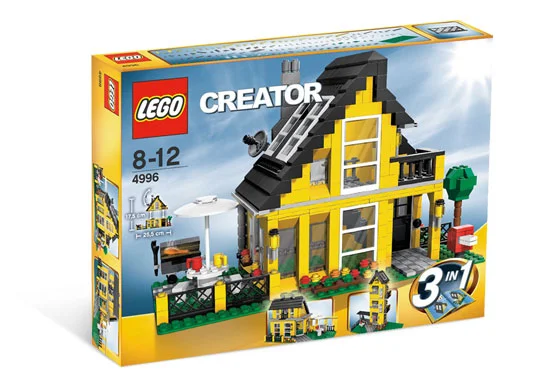 LEGO® 4996 3 w 1 Domek plażowy. Nowy - zdjęcie 2