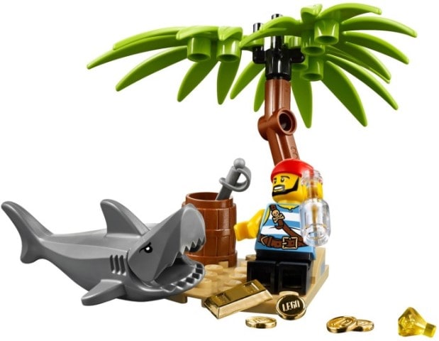 LEGO® 5003082 Klasyczna minifigurka pirata Nowe