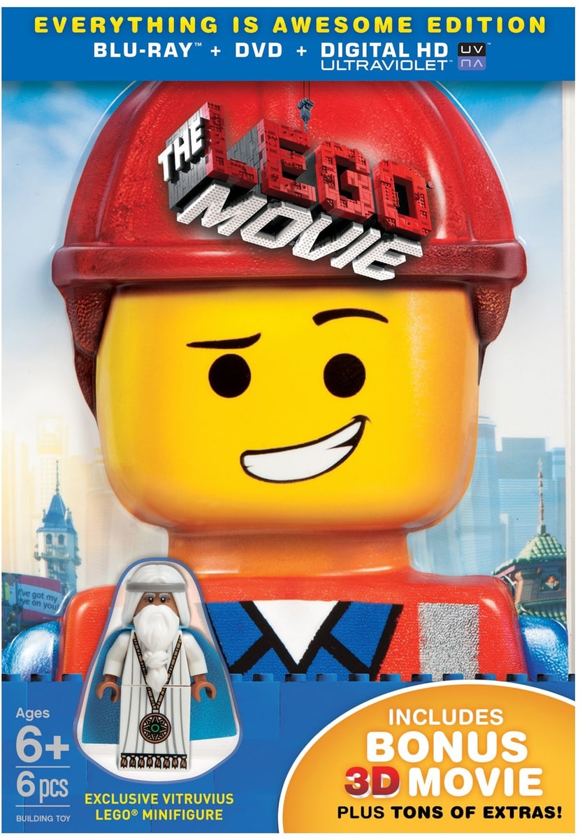 The LEGO Movie: Everything Is Awesome Edition (Blu-Ray + DVD + Digital)