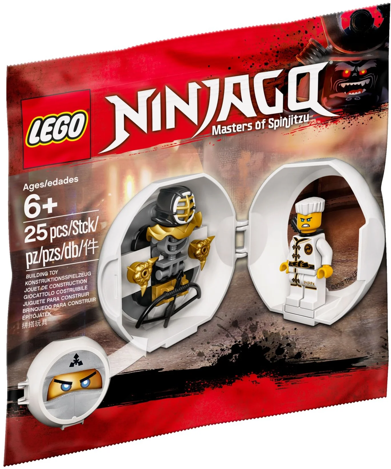 LEGO® 5005230 nowy Lego Ninjago Trening kendo Zane Misb 2018 - zdjęcie 2