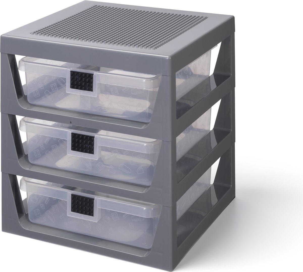 Drawer Storage Rack Gray